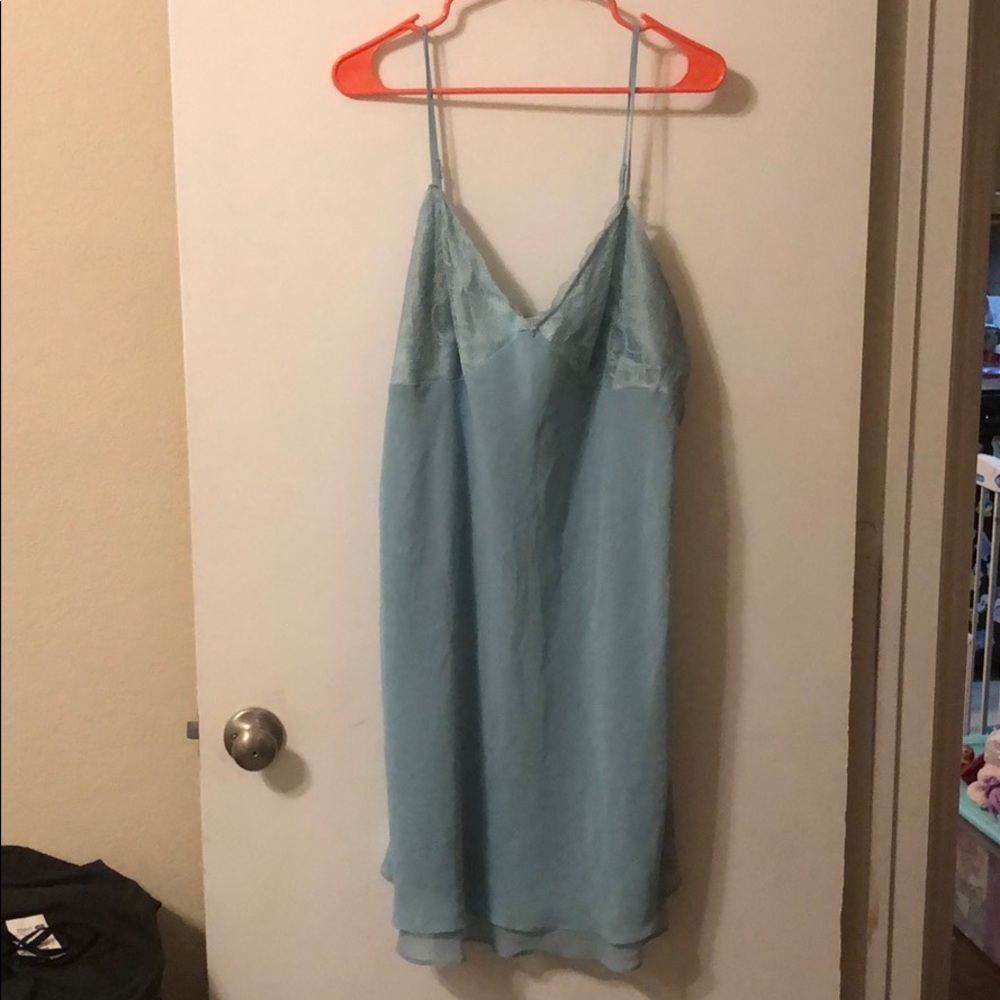 Green plus size lingerie